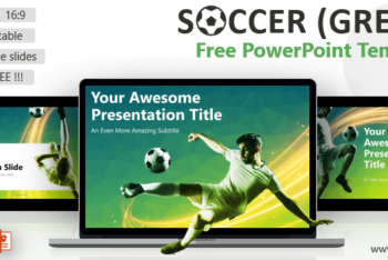 Free Soccer Football Concept Powerpoint Template