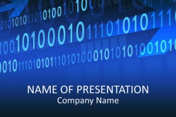 Free Binary Code Concept Powerpoint Template