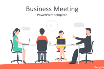 Free Business Meeting Slides Powerpoint Template