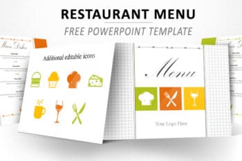 Free Restaurant Menu Design Powerpoint Template
