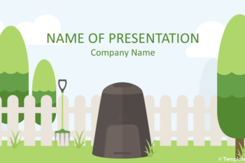 Free Composting Concept Slide Powerpoint Template