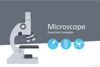 Free Microscope Concept Slides Powerpoint Template