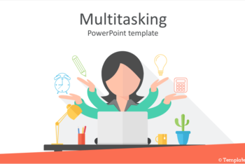 Free Multitasking Concept Slides Powerpoint Template