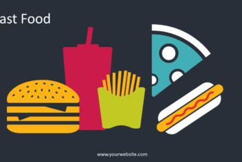 Free Dirty Fast Food Powerpoint Template