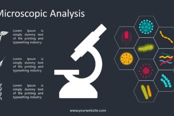 Free Microscopic Life Concept Powerpoint Template