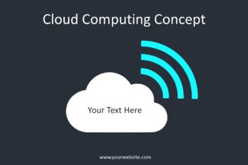 Free Cloud Computing Tech Powerpoint Template