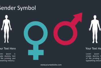 Free Gender Symbol Lessons Powerpoint Template