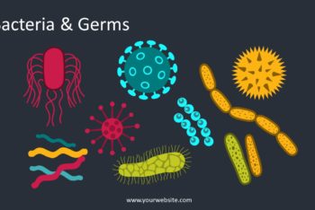 Free Bacteria Plus Germs Powerpoint Template