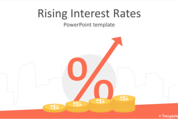 Free Rising Interest Rates Powerpoint Template