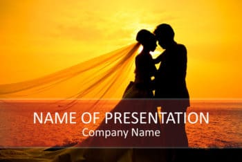 Free Wedding Ceremony Slides Powerpoint Template