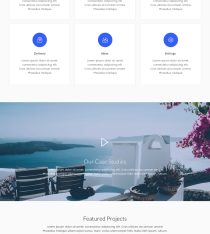 Download Startup Landing Page Adobe XD Template for Free