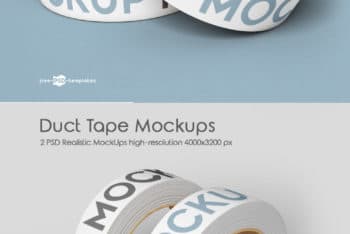 Duct Tape PSD Mockup for Free
