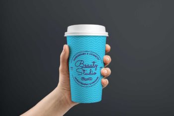 Free Coffee Can PSD Mockup Download to Showcase Your Design Professionally