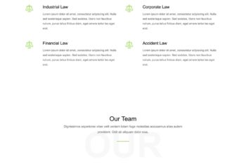 Justice – Law Firm HTML Template