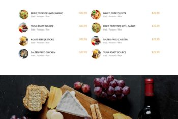 Resto – One Page Restaurant HTML Template