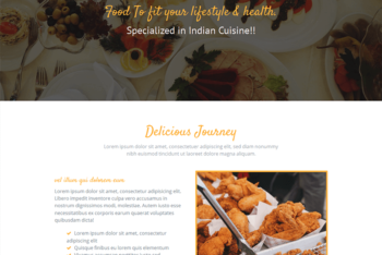 Delicious – Free Restaurant HTML Template