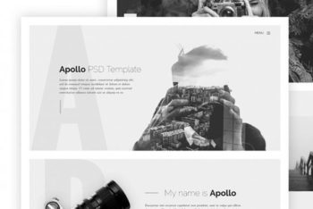 Apollo – HTML Template for Photographers Free Download