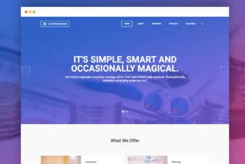 X-Corporation – Bootstrap HTML Template Available for Free