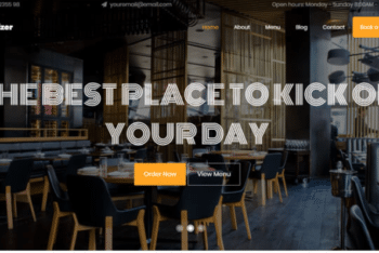 Appetizer – Free Restaurant Website Template