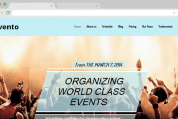 Evento – Event Website Template (Responsive)