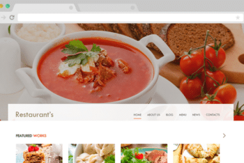 Spicy – Free Restaurant Website Template
