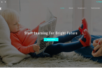 Informing – Education Web Template Download