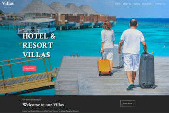 Villas – Responsive Hotel Website HTML Template