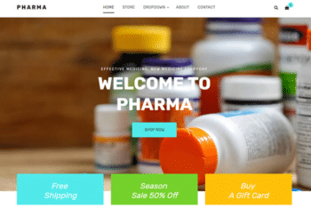 Pharma – A Free Pharmacy Website HTML Template
