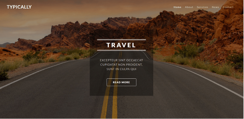 travel theme in html free download