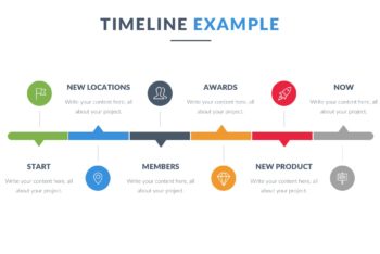 Timeline Keynote Template for Free