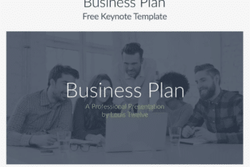 Business Plan Keynote Template for Free
