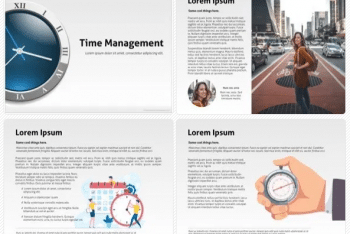 Time Management Keynote Template for Free