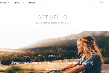 Download Activello – Simple Multipurpose Blog Theme