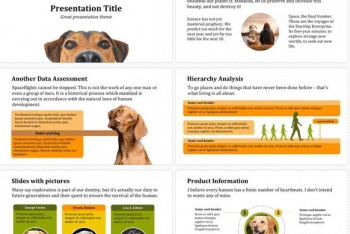 Dog Keynote Template for Free
