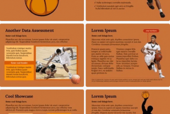 Basketball Keynote Template for Free