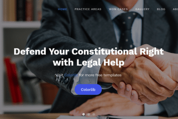 Download Lawmaker – Law agency Website HTML Template
