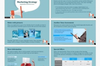 Download Marketing Strategy Keynote Template