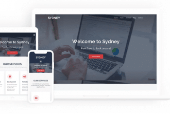 Sydney – Business/Agency WordPress Theme Download