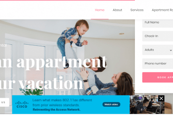 Download  Vacation Rental – Hotel Website HTML Template