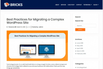 WPBricks – A Multipurpose WordPress Theme Download