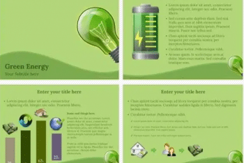 Green Energy Keynote Template for Flawless Ecology Presentations