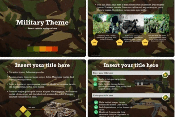 Military Keynote Template for Free