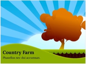 Download Country Farm Keynote Template for Free