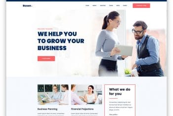 Download Buson – Consulting Website HTML Template for Free