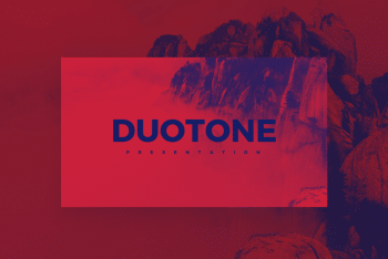 Duotone – A Free Keynote Presentation Template