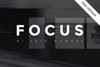 Focus – A Free Keynote Presentation Template
