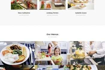 Eatery – HTML Template For Cafe Website Design
