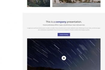 Sentra – HTML Template for Portfolio Website