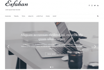 Download Esfahan – WordPress Theme for Your Next Project