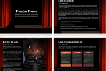 Theatre – A Free Keynote Template